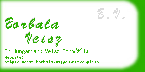 borbala veisz business card